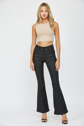 High Rise Flare With Wb Detail