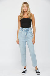 Paperbag Super High Rise Mom Jean