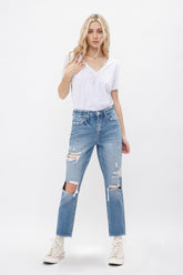 Rigid Super High Rise Mom Jean