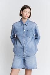 Washed Denim Shirt