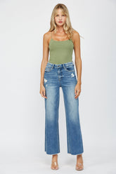 Stretch Super High Rise Wide Leg
