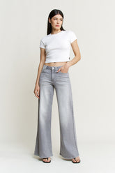 Mid Rise Vintage Wide Leg