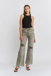 High Rise Wide Leg - Tummy Tuck