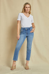 Boyfriend Criss Cross Crop