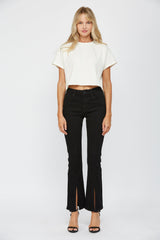 HIGH RISE SLIM BOOT CUT
