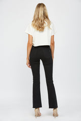 Mid Rise Slim Boot Cut