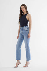 HIGH RISE FRONT YOKE BOOTCUT LEG