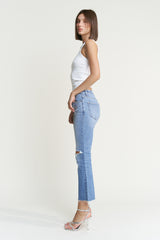 HIGH RISE CROPPED BOOTCUT