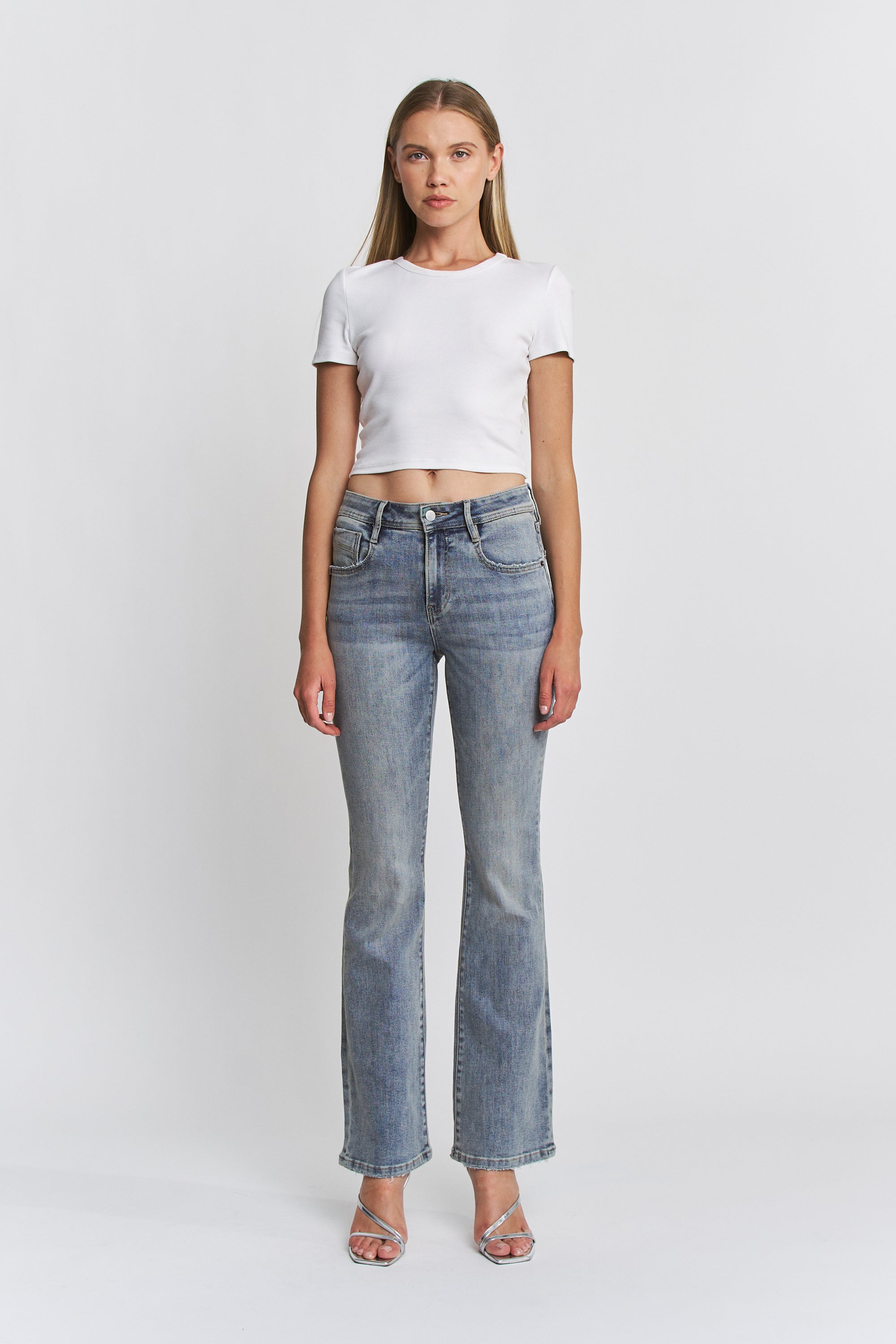 Mica Denim Mid Rise Bootcut Secondary image