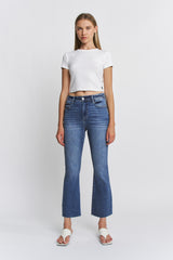 High Rise Bootcut Ankle
