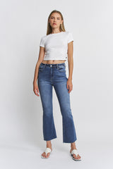 High Rise Bootcut Ankle