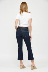 MID RISE BOOT CUT CROP