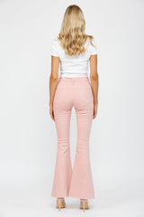 High Rise Trouser Hem Flare