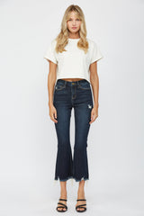 High Rise Crop Flare