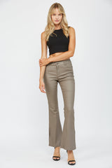 High Rise Ankle Flare