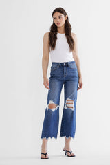 90's Vintage Crop Flare