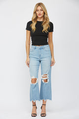 90's Vintage Crop Flare
