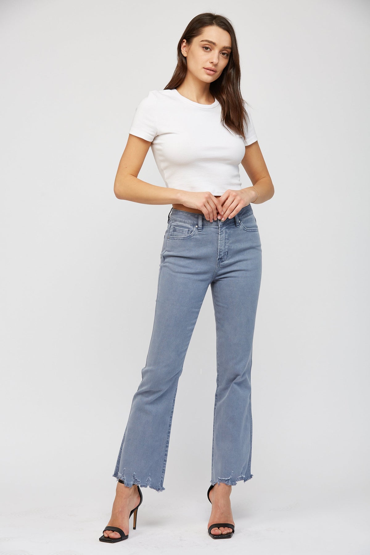 High Rise Flare Crop
