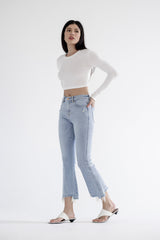 High Rise Crop Flare