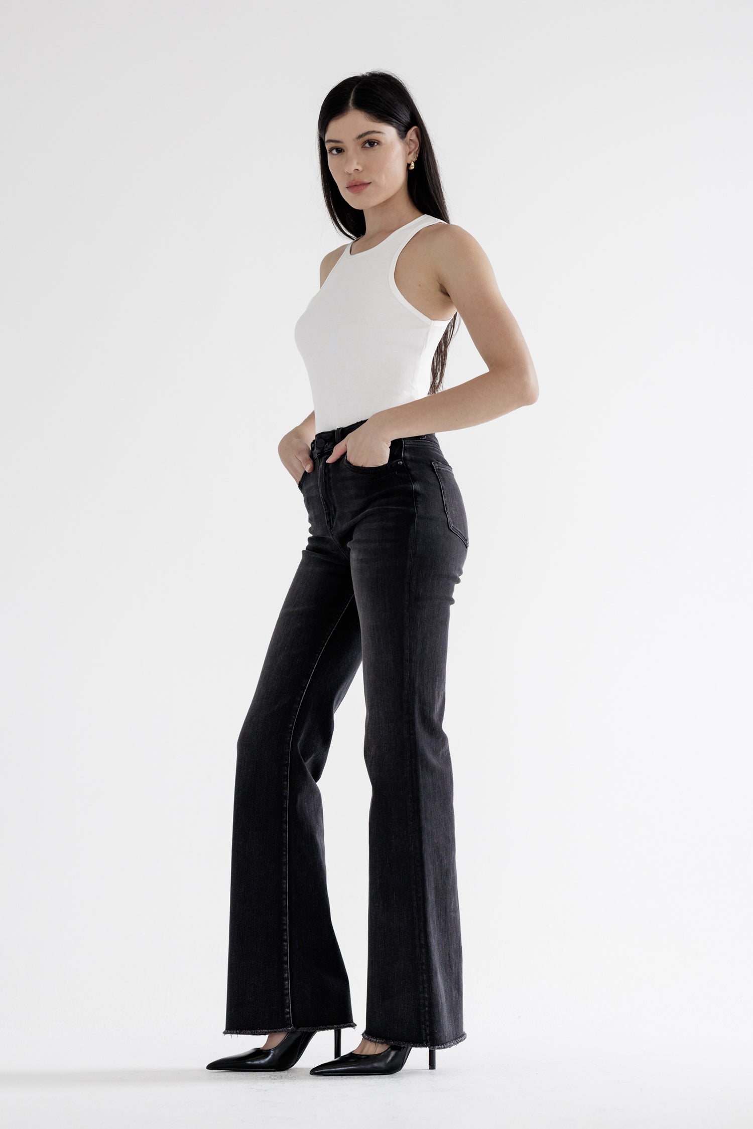 Super High Rise Vintage Flare