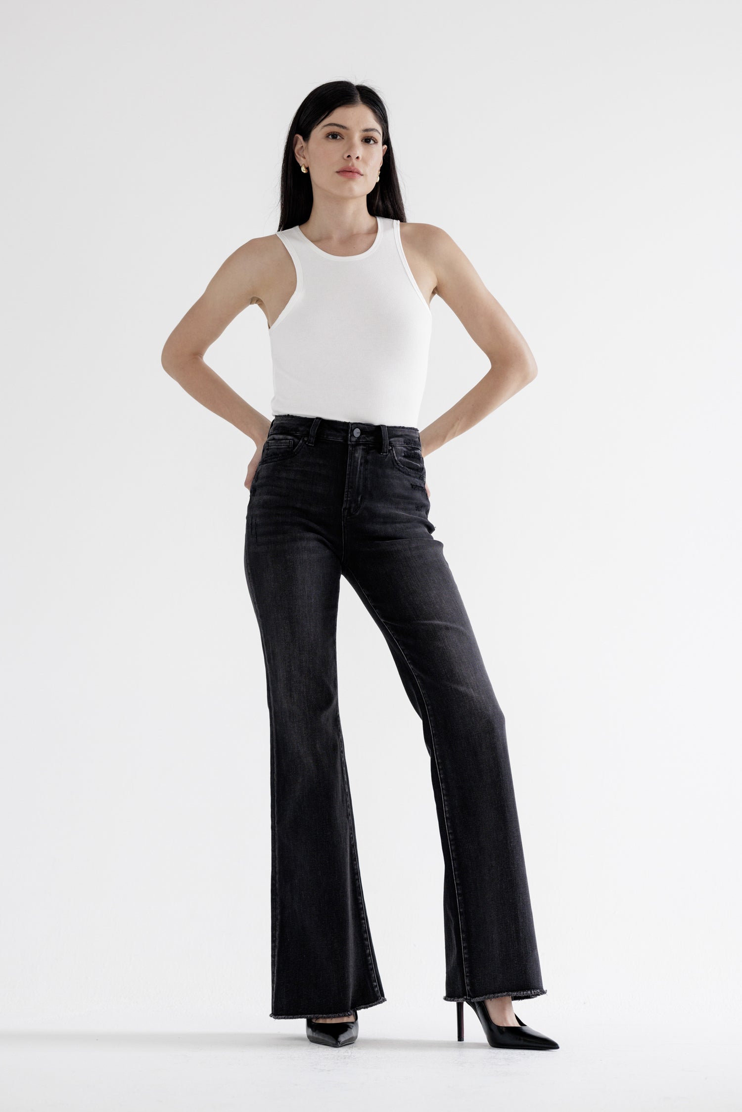 Super High Rise Vintage Flare