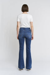 High Rise Flare Trouser Hem