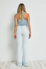 Mid Rise Bleached Jean