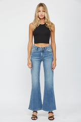 HIGH RISE FLARE WITH V SHAPE WB