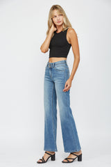 High Rise Flare With V Shape Wb