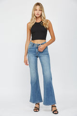 High Rise Flare With V Shape Wb