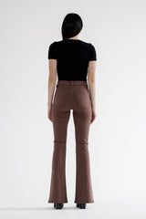 Super Stretch High Rise Flare