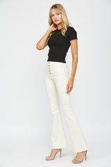 Super Stretch High Rise Flare