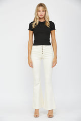 Super Stretch High Rise Flare