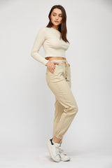 HIGH RISE JOGGER CROP