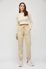 HIGH RISE JOGGER CROP