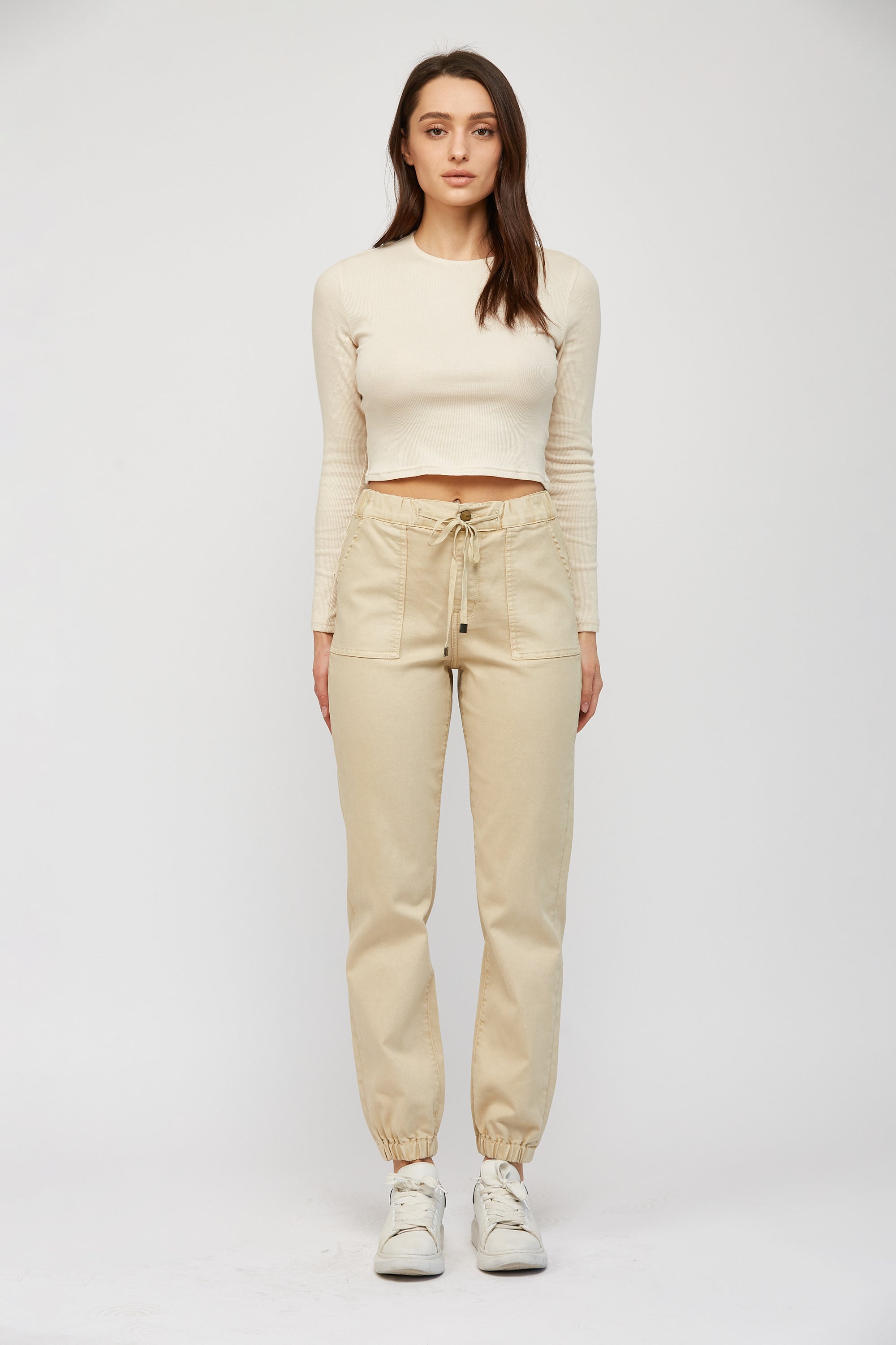 High Rise Jogger Crop
