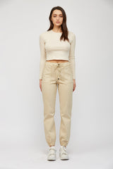 High Rise Jogger Crop
