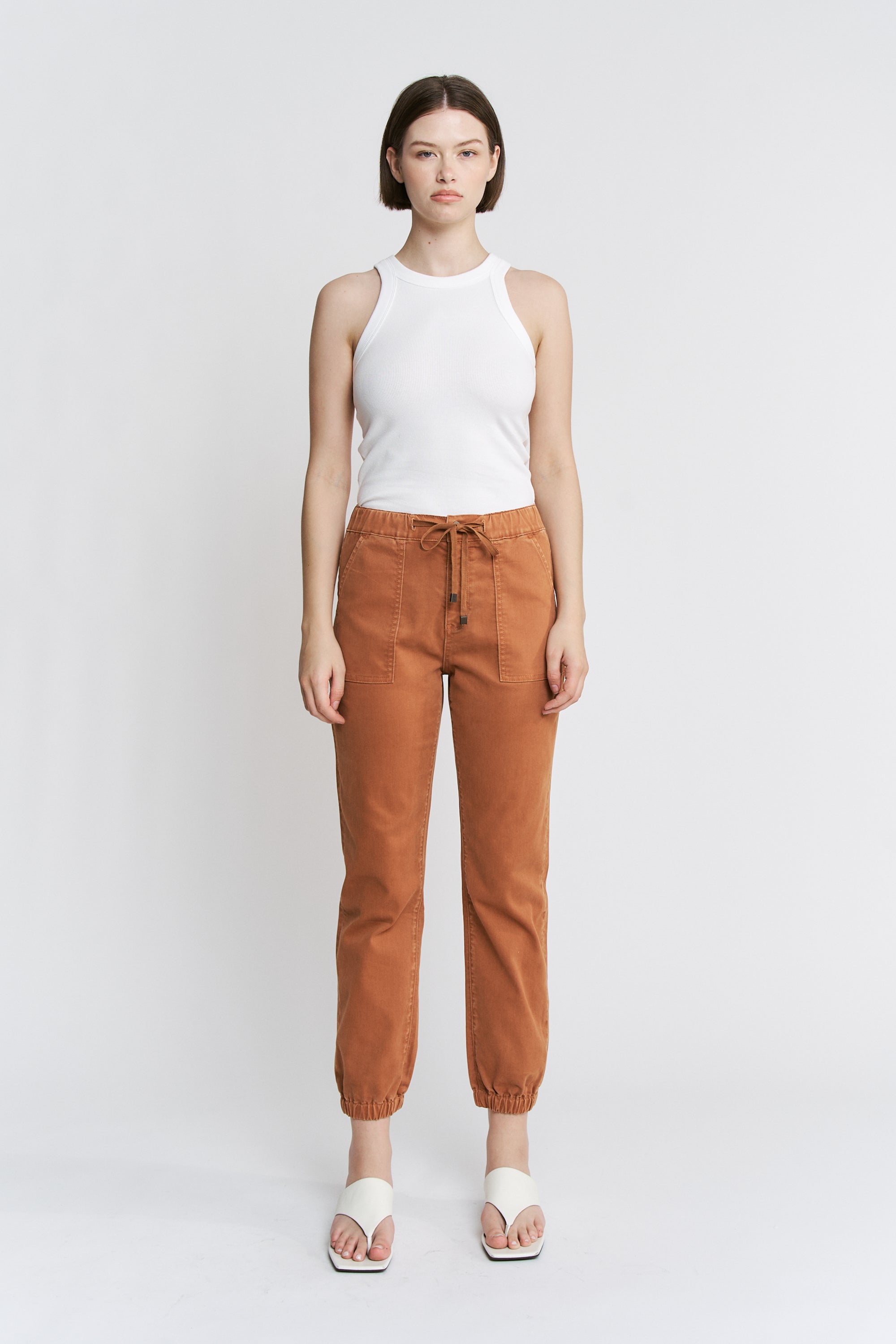 High Rise Jogger Crop