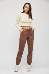 HIGH RISE JOGGER CROP