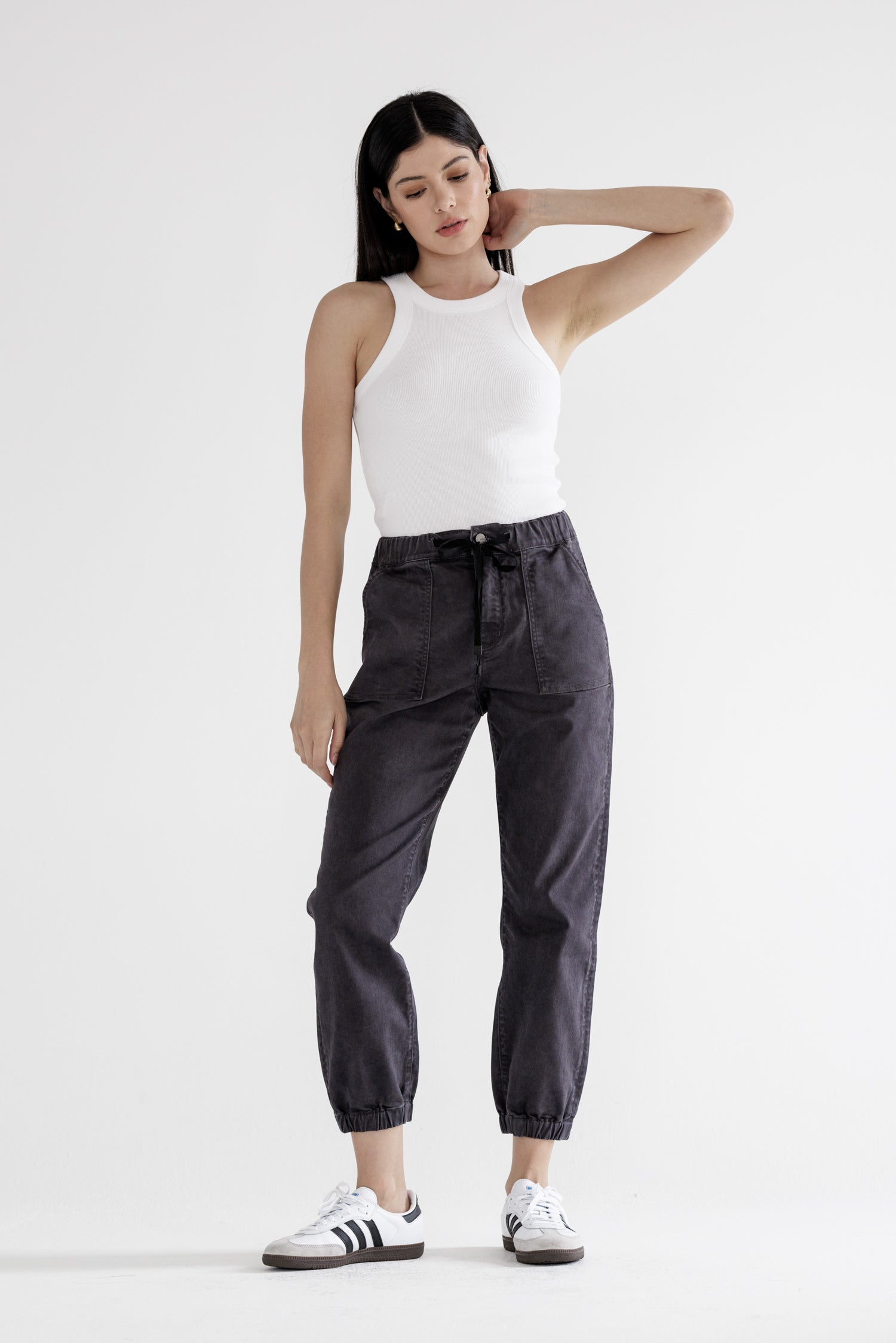 High Rise Jogger Crop
