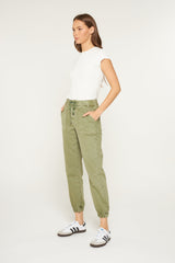High Rise Jogger Crop