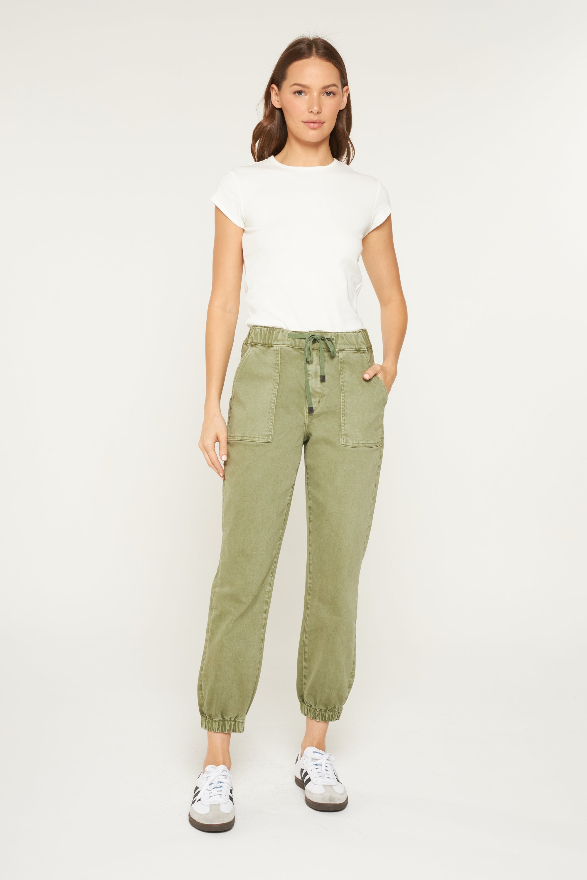 High Rise Jogger Crop