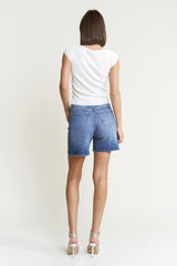 SUPER HIGH BUTTON UP BERMUDA