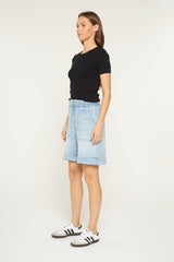 Super High Cuffed Hem Shorts
