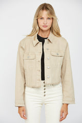 Stretch Denim Jacket