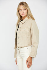 Stretch Denim Jacket