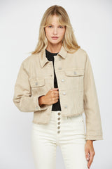 Stretch Denim Jacket