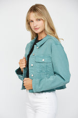 STRETCH DENIM JACKET