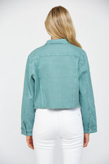 STRETCH DENIM JACKET