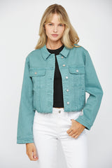 Stretch Denim Jacket